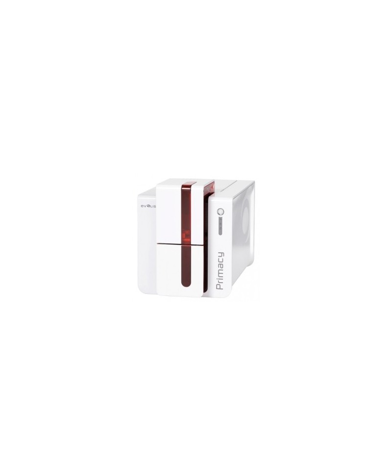 PM1D-GP3 Evolis Primacy GO PACK, su due lati, 12 punti /mm (300dpi), USB, Ethernet, rosso