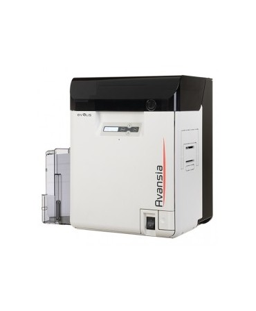 RT5F014NAA Evolis color ribbon (YMCFK) retransfer