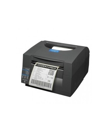 CLS521IINEBXXE Citizen CL-S521II, 8 punti /mm (203dpi), EPL, ZPL, Datamax, Multi-IF (Ethernet), nero