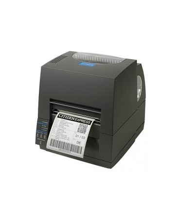 CLS621IINEBXXEP Citizen CL-S621II, 8 punti /mm (203dpi), EPL, ZPL, Datamax, Multi-IF (Ethernet, Premium), nero