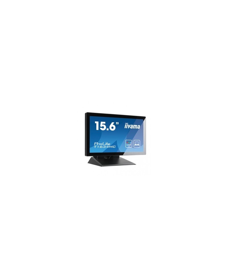 T1634MC-B7X iiyama ProLite T1634MC-B7X, 39.6 cm (15,6''), Projected Capacitive, 10 TP, Full HD, black