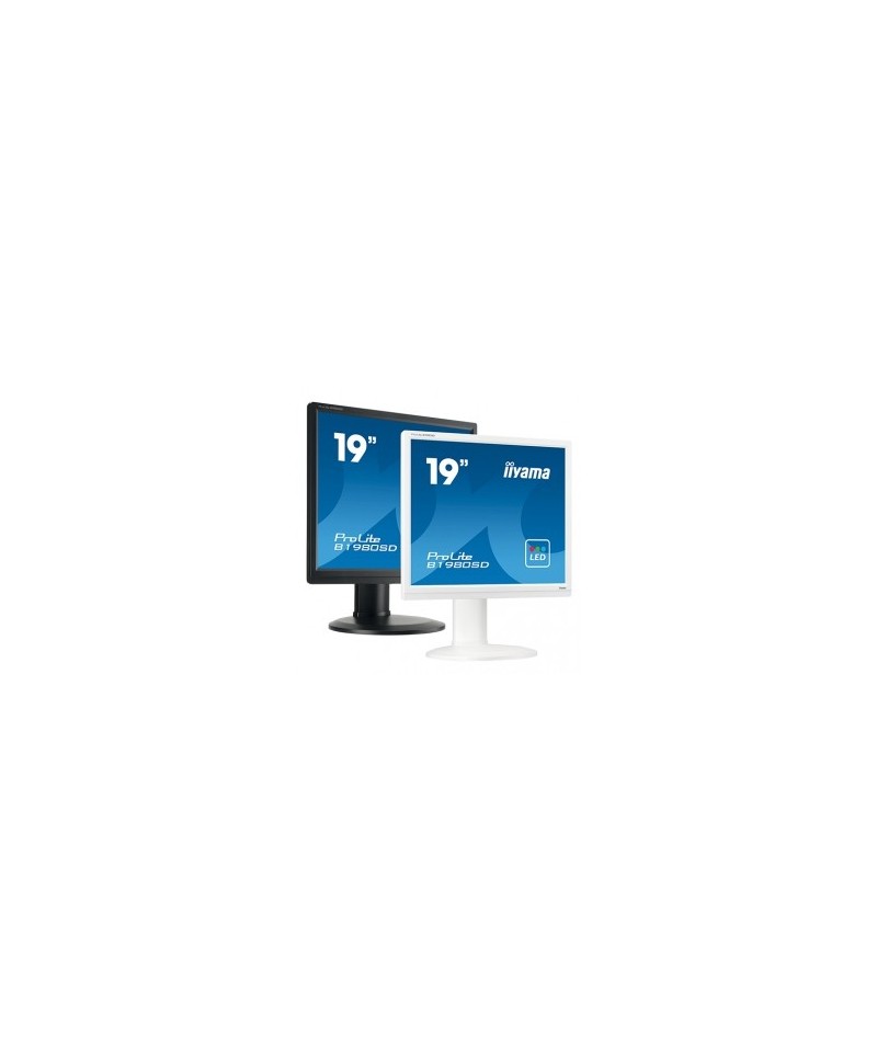 B1980D-W1 iiyama ProLite B1980D-W1, 48,3cm (19''), bianco B1980D-W1 iiyama ProLite B1980D-W1, 48,3cm (19''), bianco