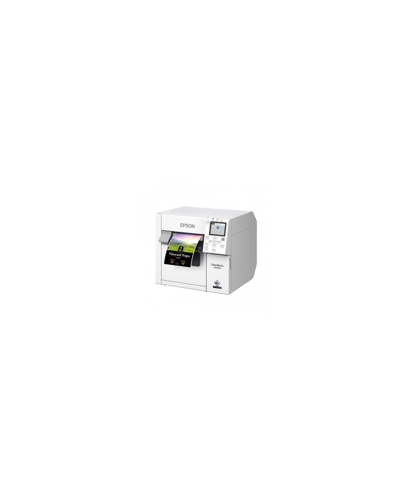 C31CK03102MK Epson ColorWorks C4000, Matte Black, Cutter, ZPLII, USB, Ethernet