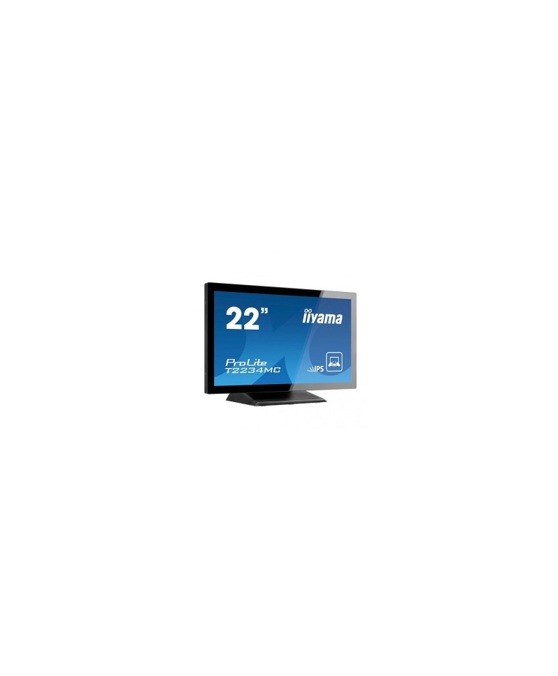 T2251MSC-B1 iiyama ProLite T2251MSC-B1, integrated kickstand, 54.6cm (21.5''), Projected Capacitive, 10 TP, Full HD, black