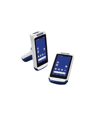 911400001 Datalogic Joya Touch 22, 2D, USB-C, BT, Wi-Fi, NFC, Gun, GMS, blue, grey, Android