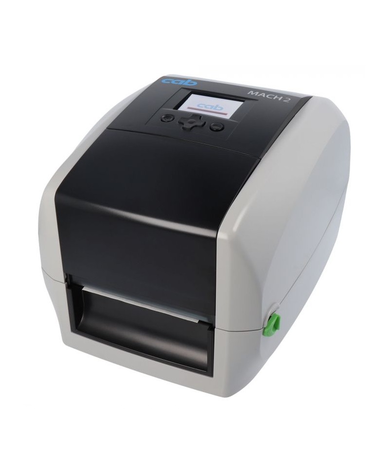 cab MACH2, 300 dpi desktop printer, LCD display, tear-off edge (5430004)