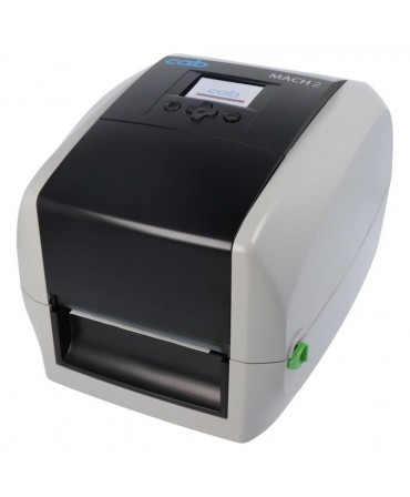 cab MACH2, 300 dpi desktop printer, LCD display, tear-off edge (5430004)