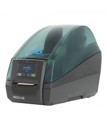 cab MACH4.3S, 203 dpi label printers (industrial), LCD touch-screen, cutter (5984638)