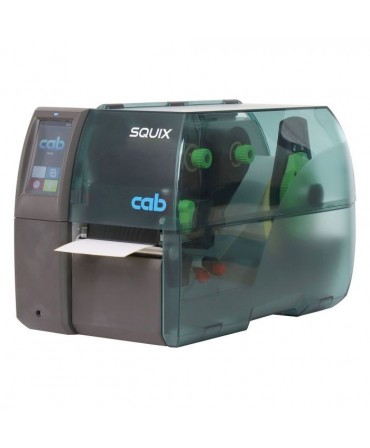 cab SQUIX 4M, 300 dpi label printers (industrial), LCD color touchscreen, tear-off edge (5977010)