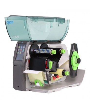 Stampante desktop CAB SQUIX 4.3, 300 dpi , LCD touch display, strappo ( 5977014)