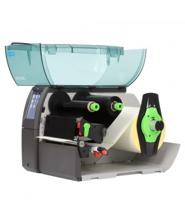 cab SQUIX 6.3P, 203 dpi label printers (industrial), touch-screen, dispenser, rewinder (5977036)