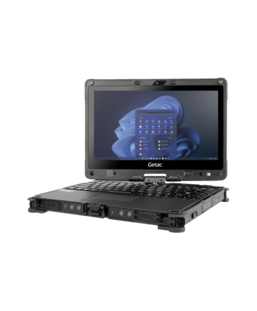 USCE54VIXDSX Getac V110, 29,5cm (11,6''), Full HD, Layout US, GPS, Chip, RFID, USB, USB-C, BT, WLAN, 4G, SSD, Win. 11 Pro, nero