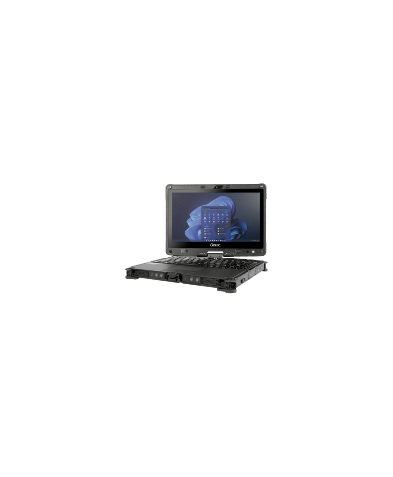 VSC15PJ4B4XA Getac V110, 29,5cm (11,6''), Full HD, QWERTZ, GPS, Chip, USB, USB-C, BT, WLAN, 4G, SSD, Win. 11 Pro, nero