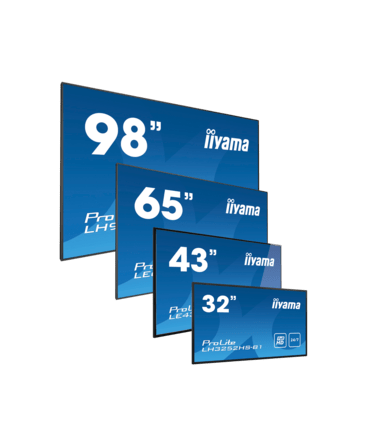 LH5554UHS-B1AG iiyama ProLite LFDs, 138,6 cm (54,6''), 4K, USB, WLAN, Kit, nero