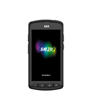 SM2X4R-RFCHSE-HF M3 Mobile SM20, 2D, SF, 12.7 cm (5''), GPS, Disp., USB, BT (5.1), WLAN, 4G, NFC, Android, GMS, RB, nero