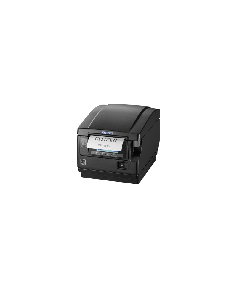 CTS851IIIS3NEBPXX Citizen CT-S851III, 8 punti /mm (203dpi), USB, nero CTS851IIIS3NEBPXX Citizen CT-S851III, 8 punti /mm (203dpi), USB, nero