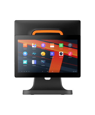P03134009 SUNMI T2s LITE, 39,6 cm (15,6''), Full HD, USB, RS232, BT, Ethernet, WLAN, Android, nero, arancione