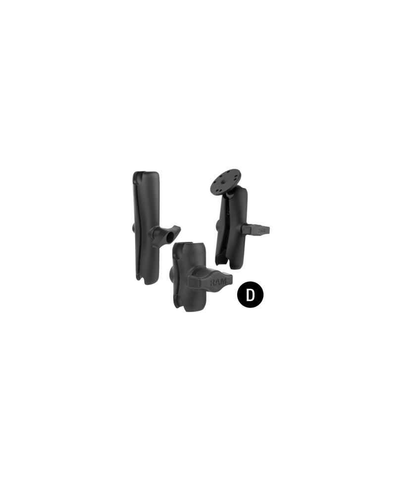 RAM-D-201U-MI1 RAM Mounts Connecting Arm Medium with Lock Nut RAM-D-201U-MI1 RAM Mounts Connecting Arm Medium with Lock Nut