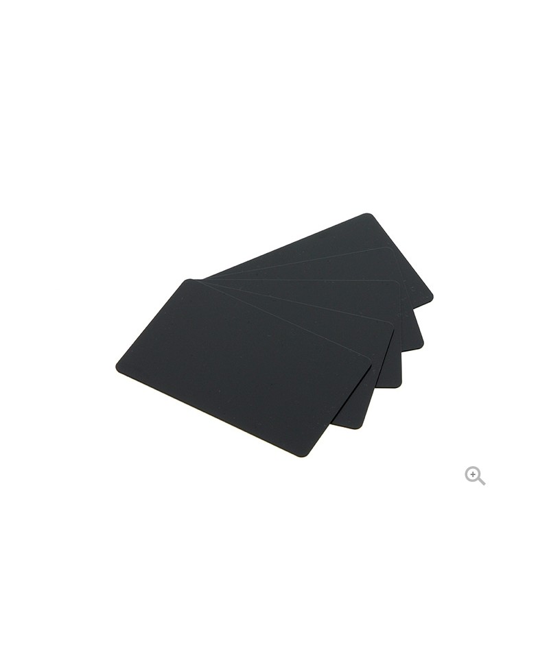 Black PVC Card, 15 mil Black PVC Card, 15 mil