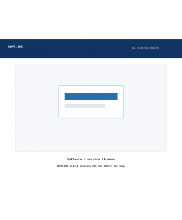 WAVELINK Ivanti Velocity Web Sub 60mnth Inc Supp