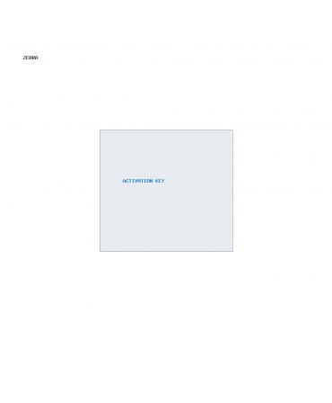 ZEBRA DS,FW,ZD421,(1) ACTIVATION KEY,PROJECT CODE 32287