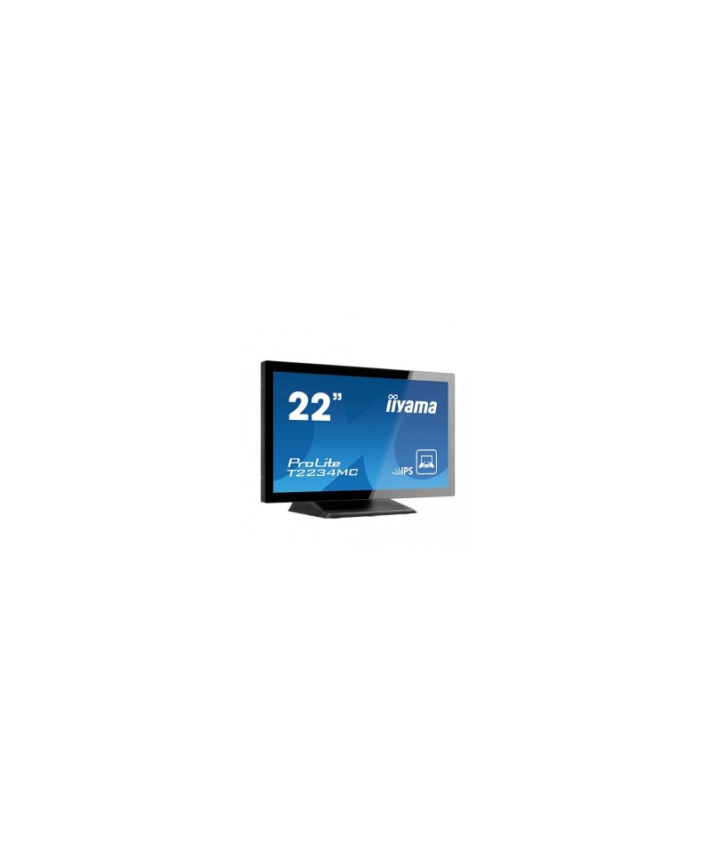 T2236MSC-B2 iiyama ProLite T2236MSC, 54.6cm (21.5''), Projected Capacitive, 10 TP, Full HD, black